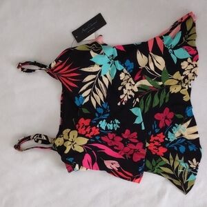 New Aqua Green Swim Top Size S